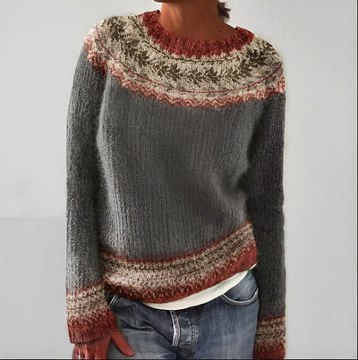 Nina | Retro Knitted Sweater