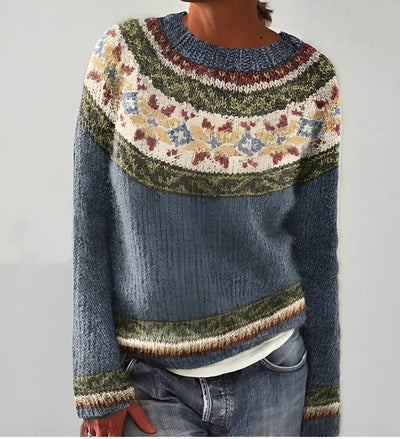 Nina | Retro Knitted Sweater