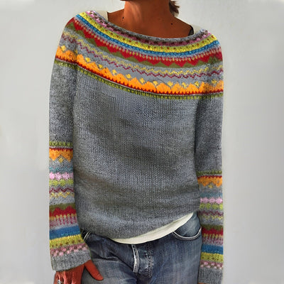 Nina | Retro Knitted Sweater