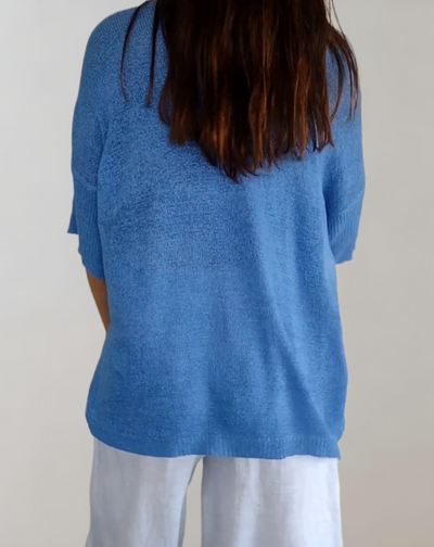 Fiji® | Knitted Top With V-Neck