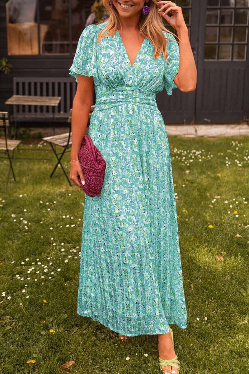 Sandra™ | Elegant Dress with V-neck
